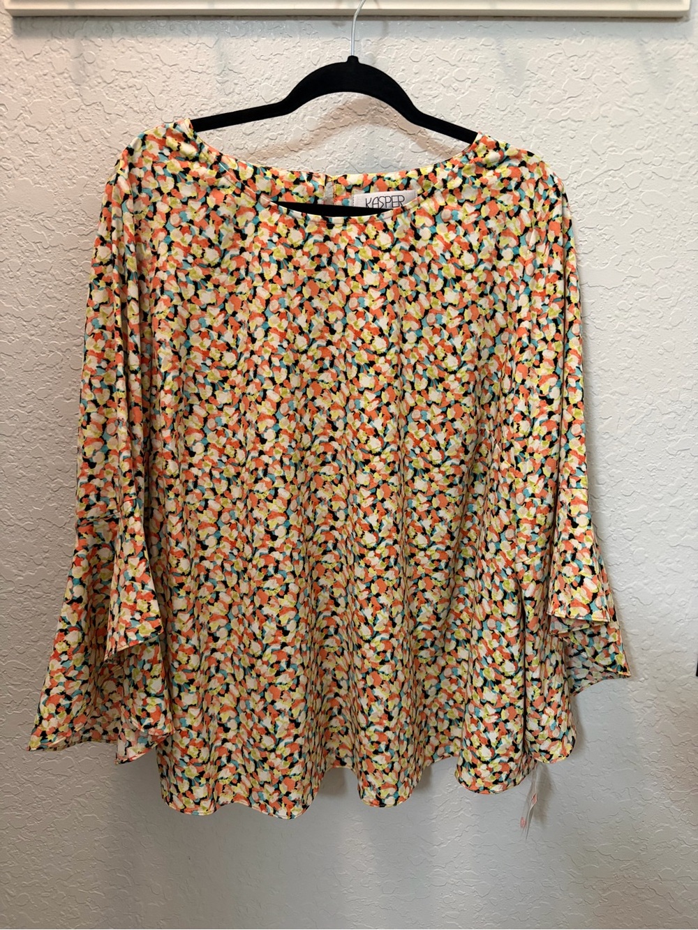 Kasper Multicolor Tunic Top